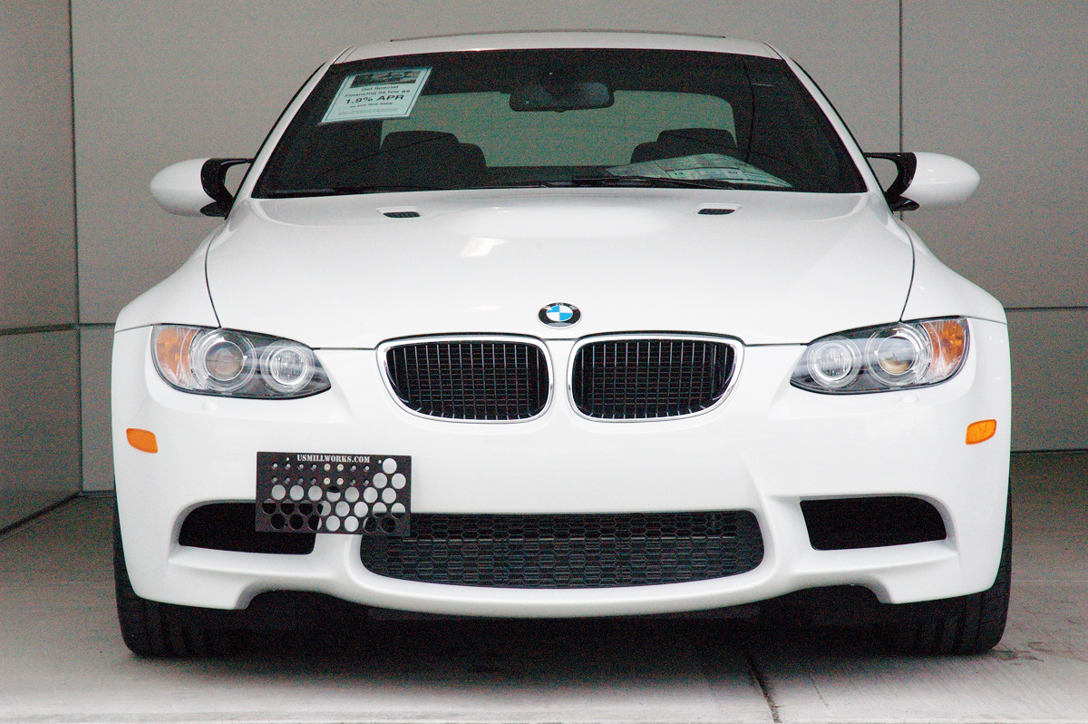 Bmw m5 front license plate mount #6