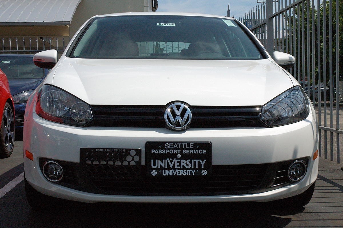 US Mill Works - Volkswagen (VW) Front License Plate Brackets